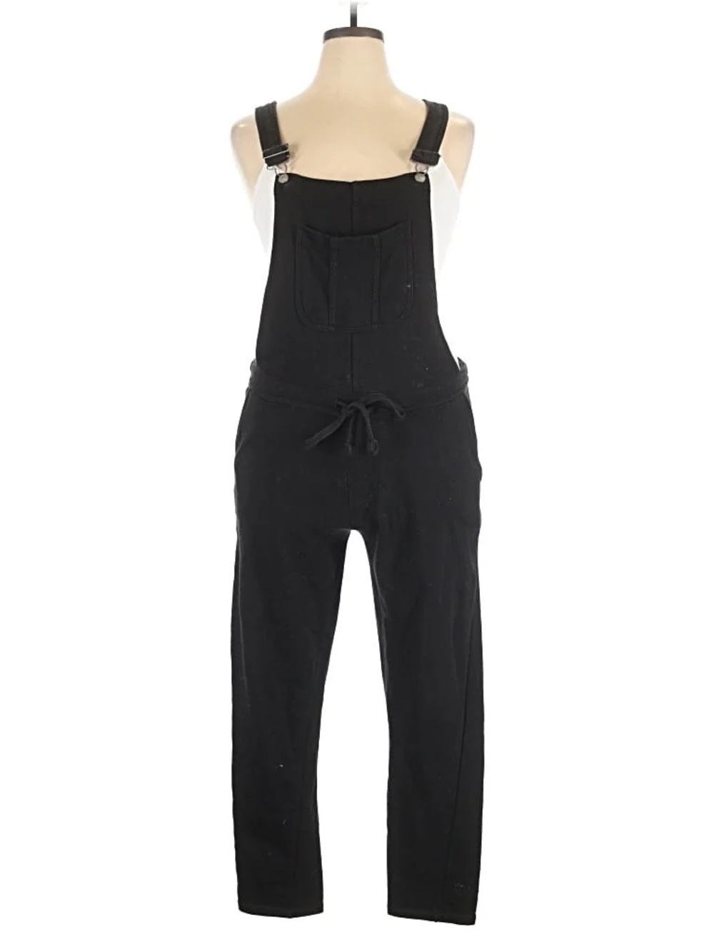 Wallflower Overalls Black Size XL Stretch Comfort Tie Waist